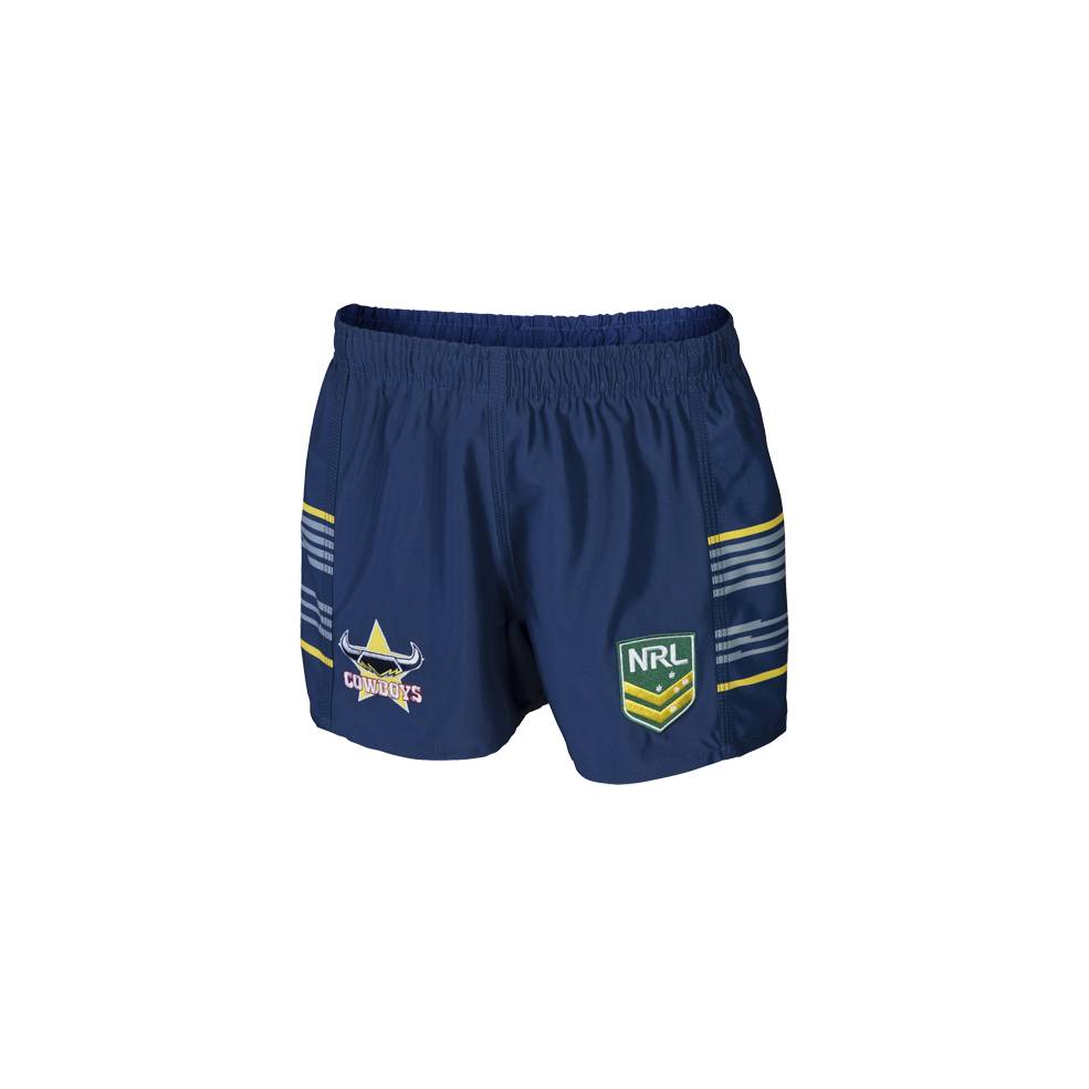 COWBOYS HOME NRL YOUTH SUPPORTER SHORTS0