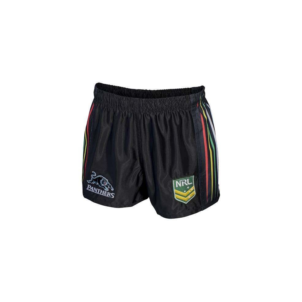 PANTHERS HOME NRL YOUTH SUPPORTER SHORTS0
