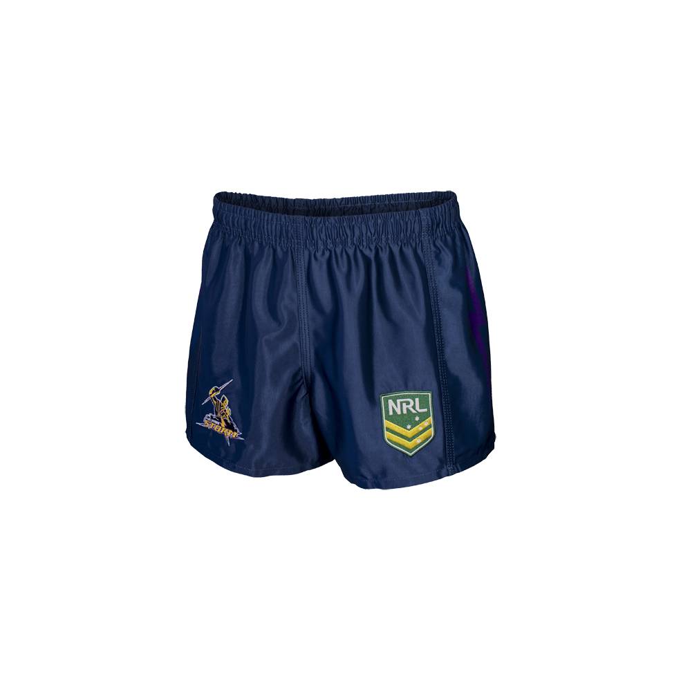 STORM HOME NRL YOUTH SUPPORTER SHORTS0
