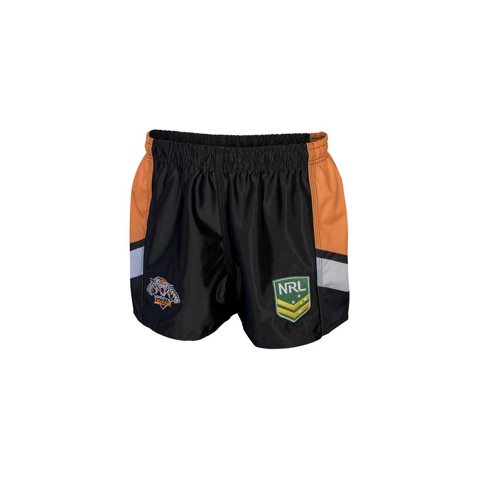WESTS TIGERS HOME NRL YOUTH SUPPORTER SHORTS0