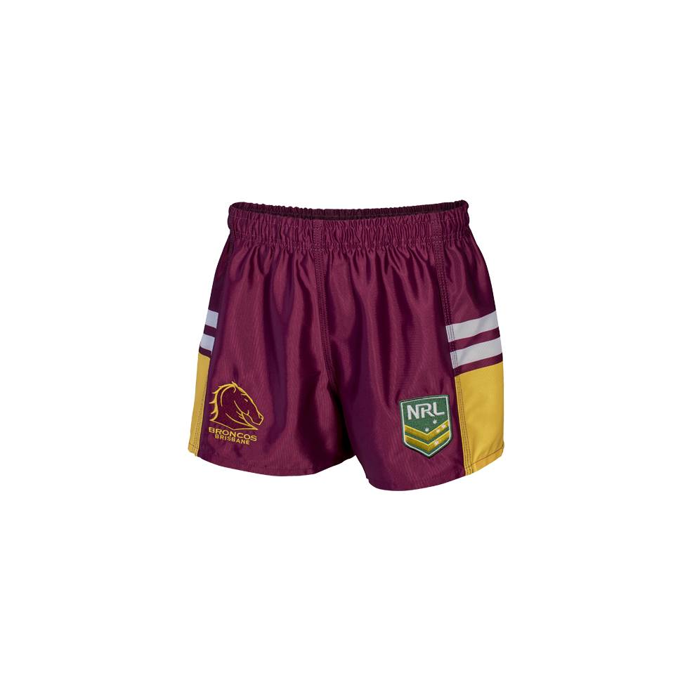 Brisbane Broncos Home Supporter Shorts0