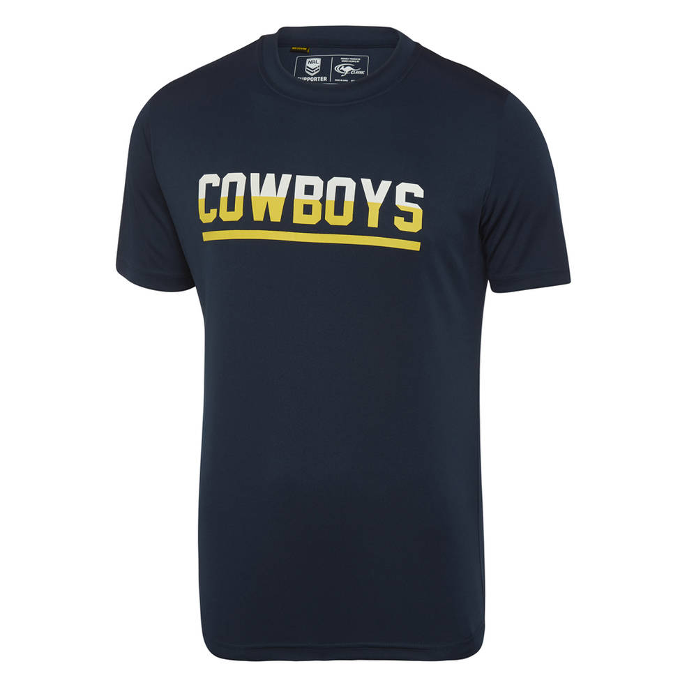 COWBOYS MENS POLYESTER TEE0