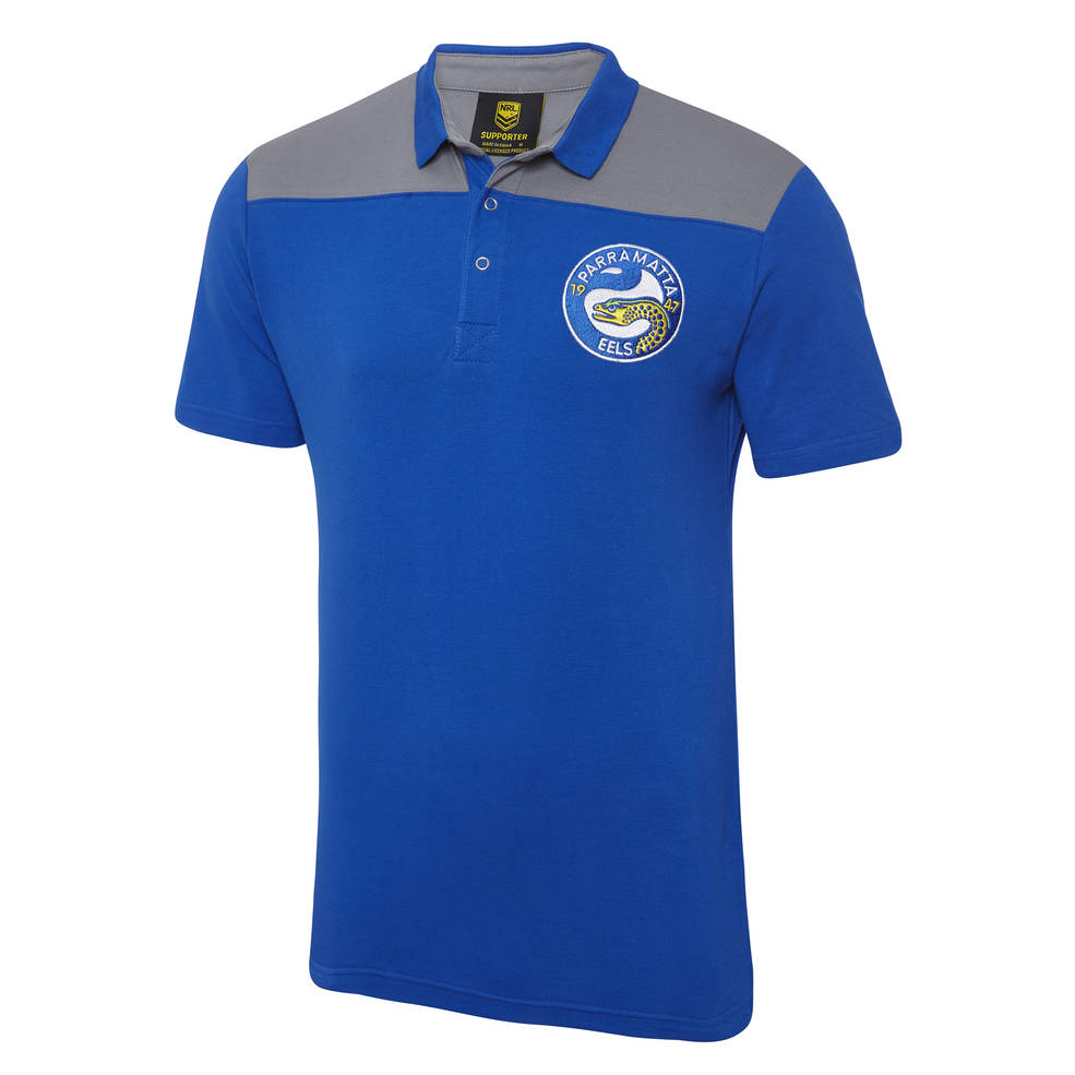 PARRAMATTA EELS MENS KNITTED POLO0