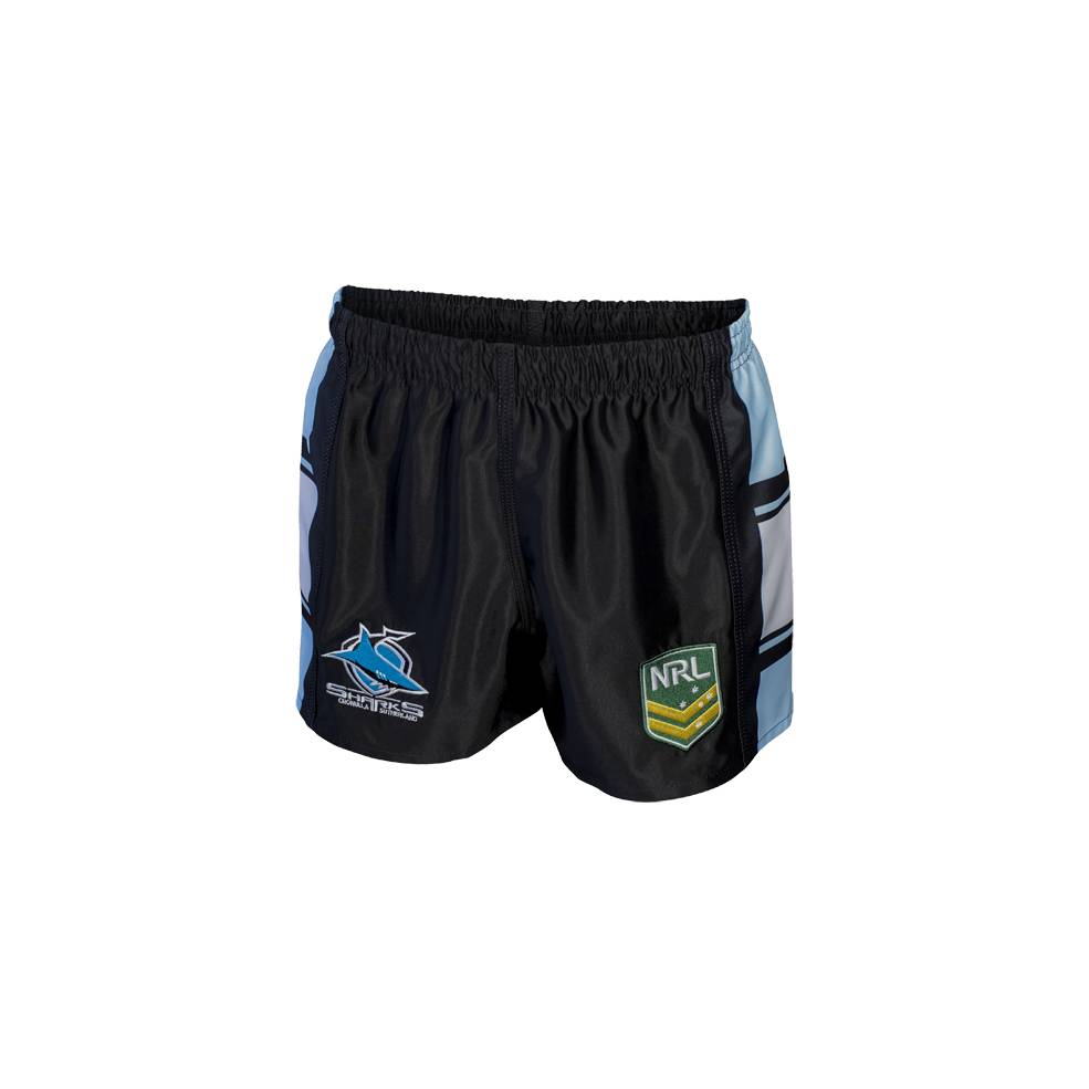 CRONULLA SHARKS HOME SUPPORTER SHORTS0