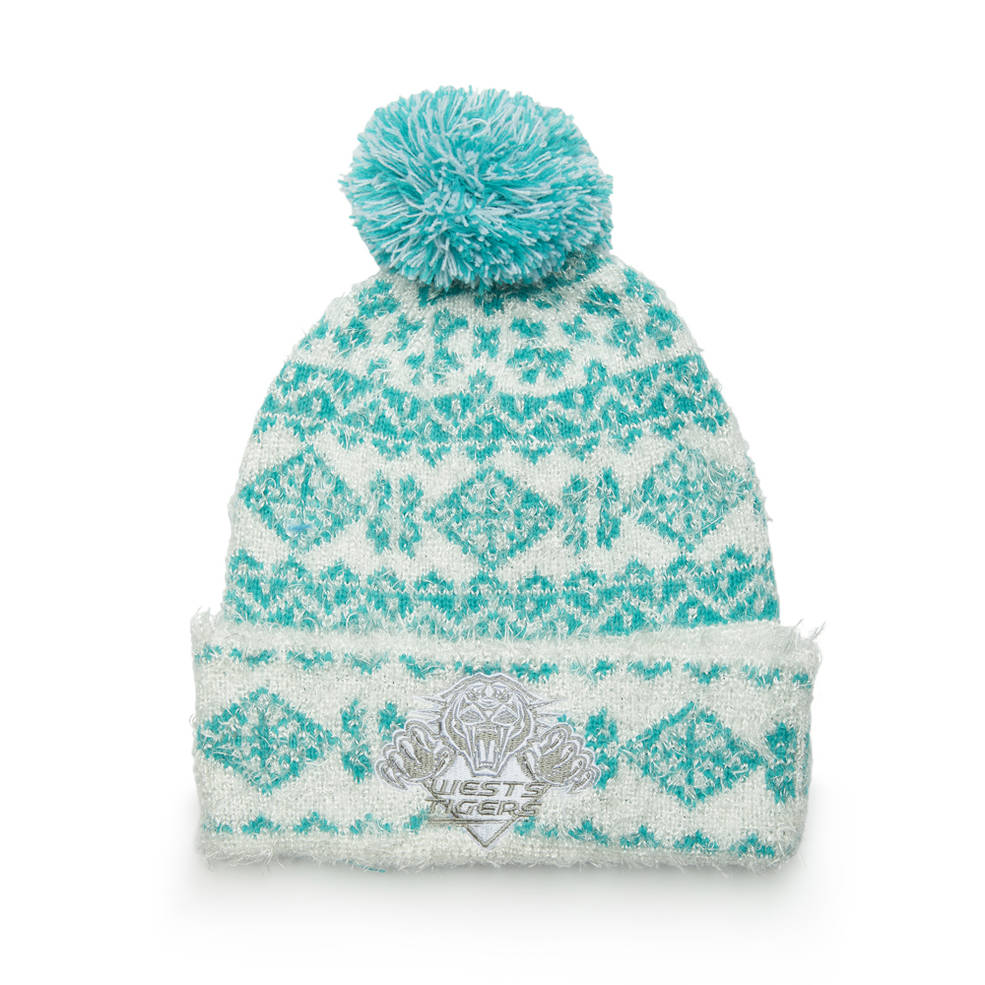 WESTS TIGERS LADIES BEANIE0
