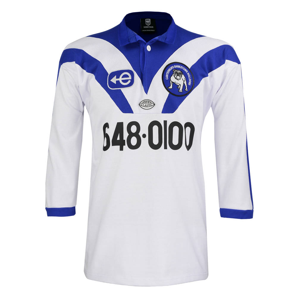 CANTERBURY BULLDOGS 1980 HERITAGE JERSEY0
