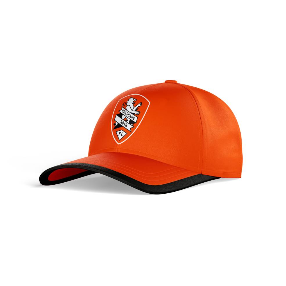 BRISBANE ROAR CLUB PERFORATED STRETCH TRAINING CAP0
