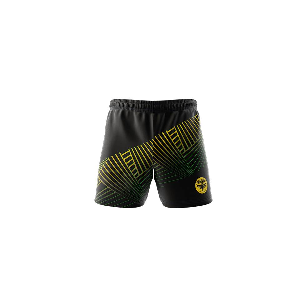 WELLINGTON PHOENIX MENS GEO SQUAD TRAINING SHORTS0
