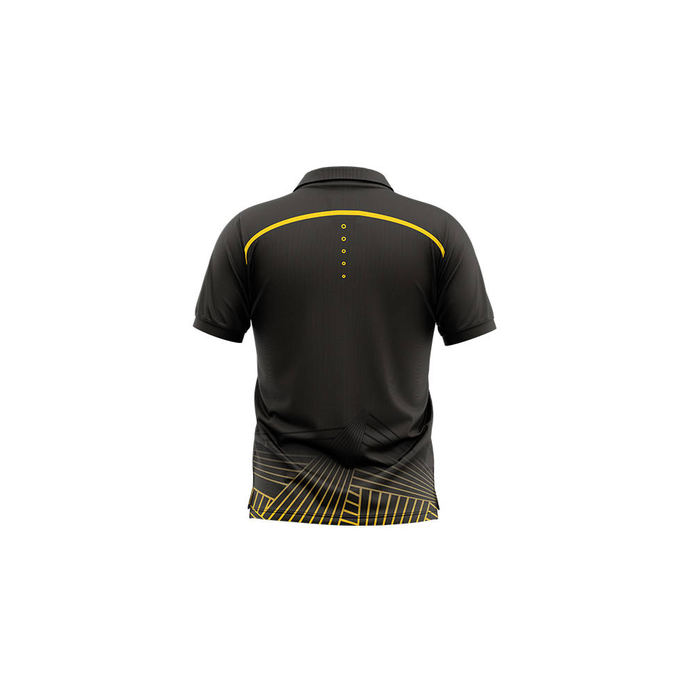 WELLINGTON PHOENIX MENS GEO STRIKE POLO1