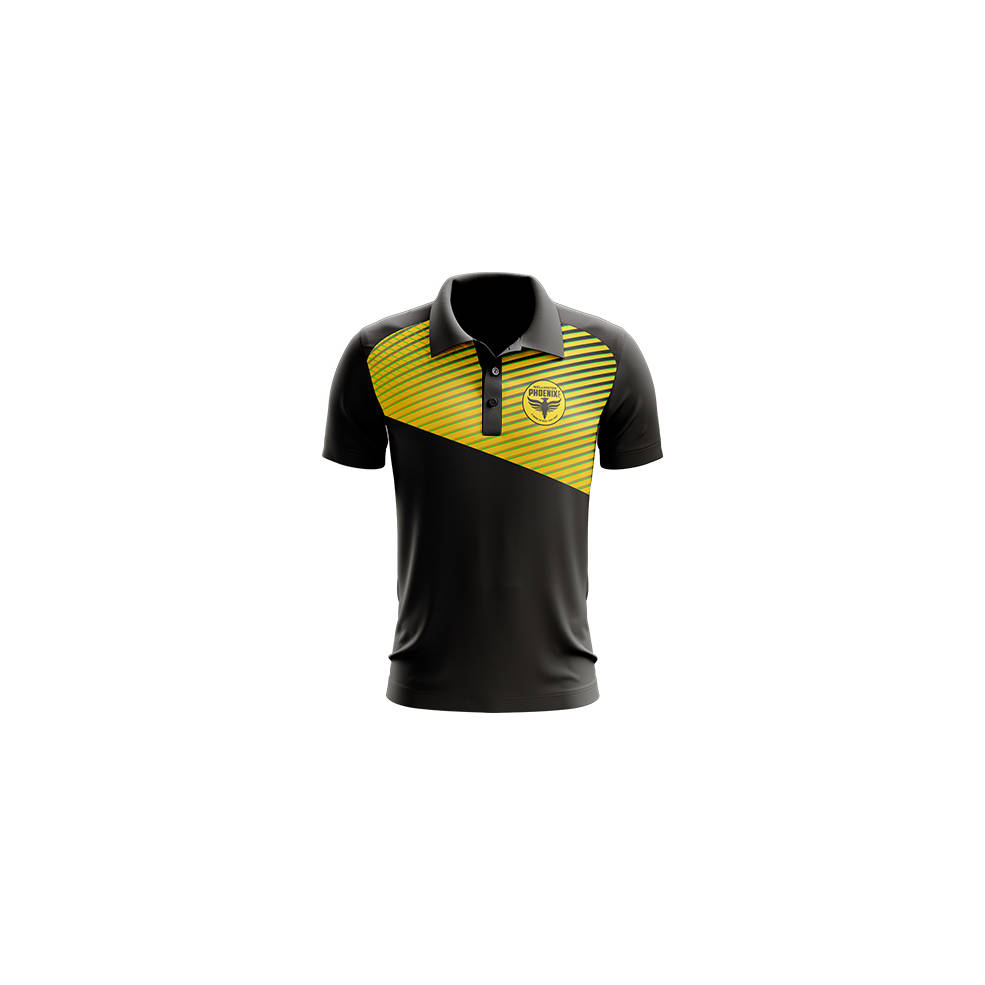 WELLINGTON PHOENIX MENS GEO STRIKE POLO0