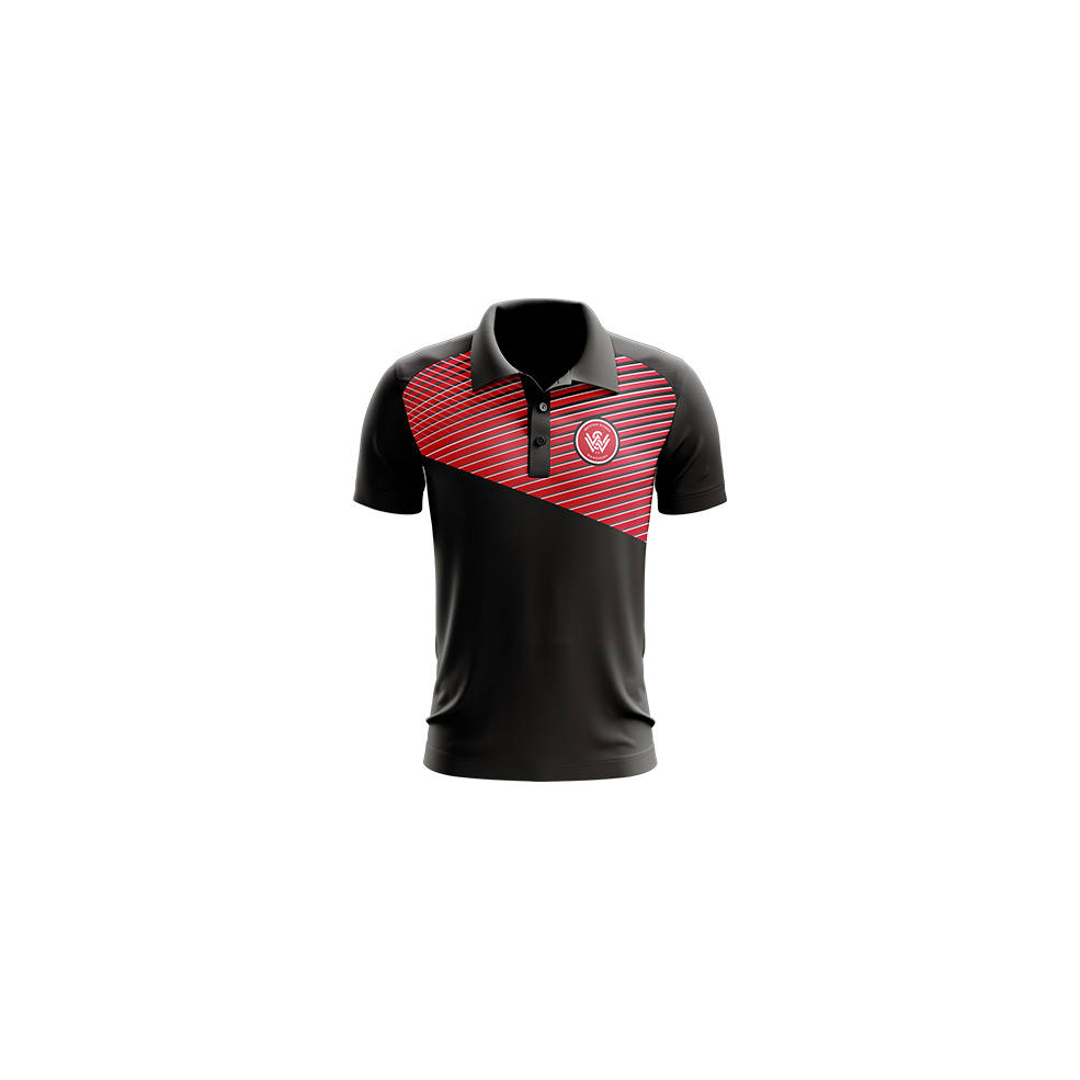 WESTERN SYD WANDERS MENS GEO STRIKE POLO0