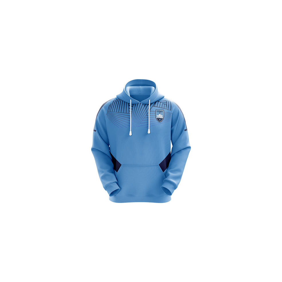 SYDNEY FC MENS GEO SQUAD PRO HOODIE0