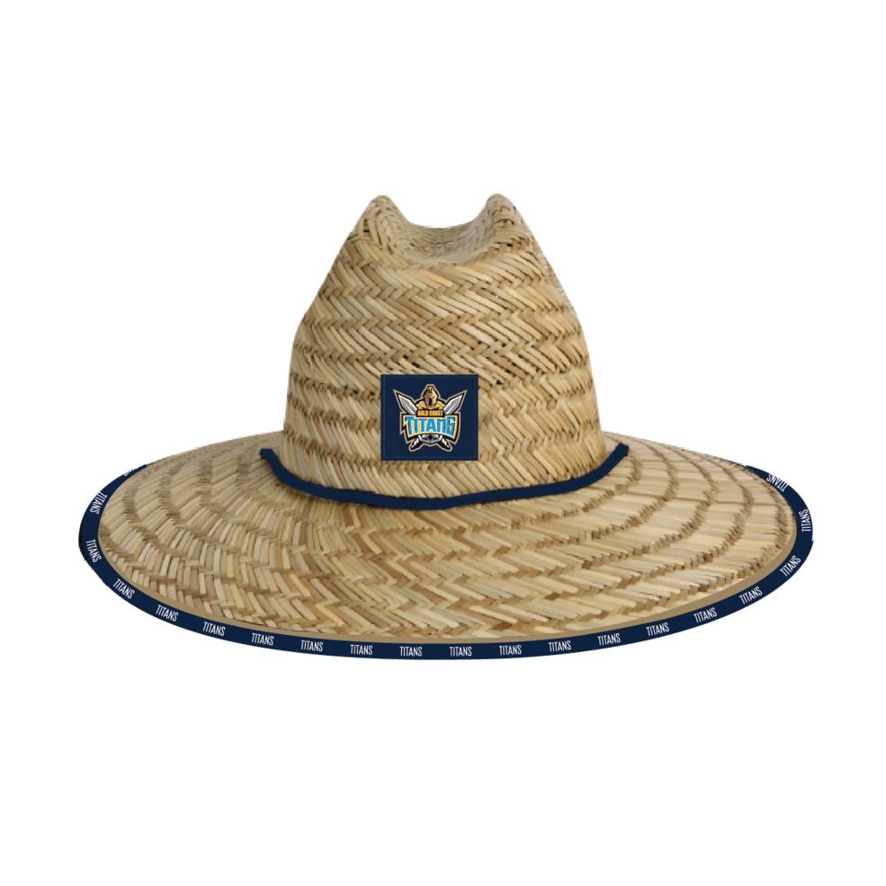 GOLD COAST TITANS STRAW HATS0