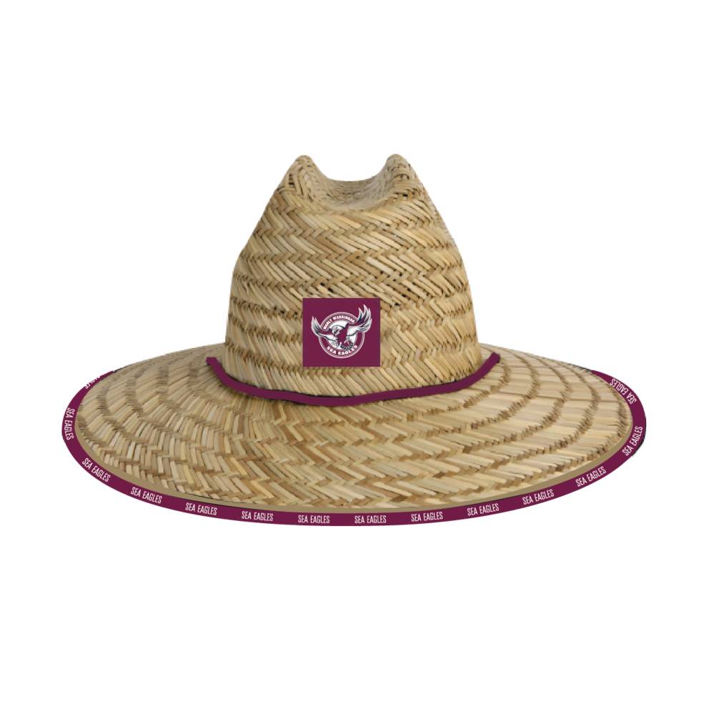 MANLY SEA EAGLES STRAW HATS0