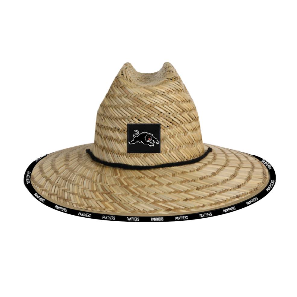 PENRITH PANTHERS STRAW HATS0