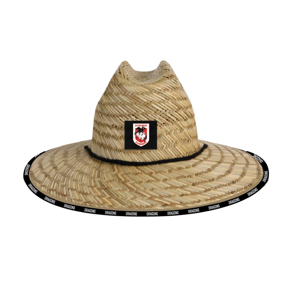 ST GEORGE DRAGONS STRAW HATS0