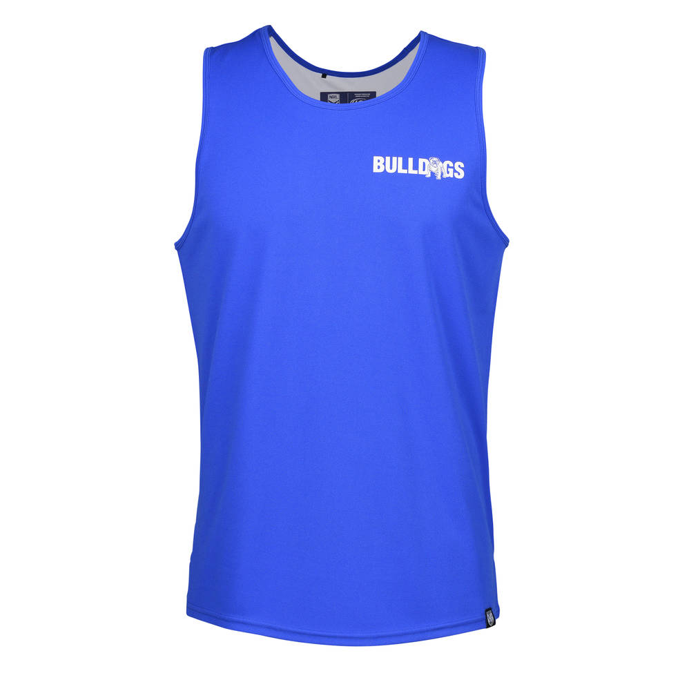 CANTERBURY BULLDOGS MENS PERFORMANCE SINGLET0