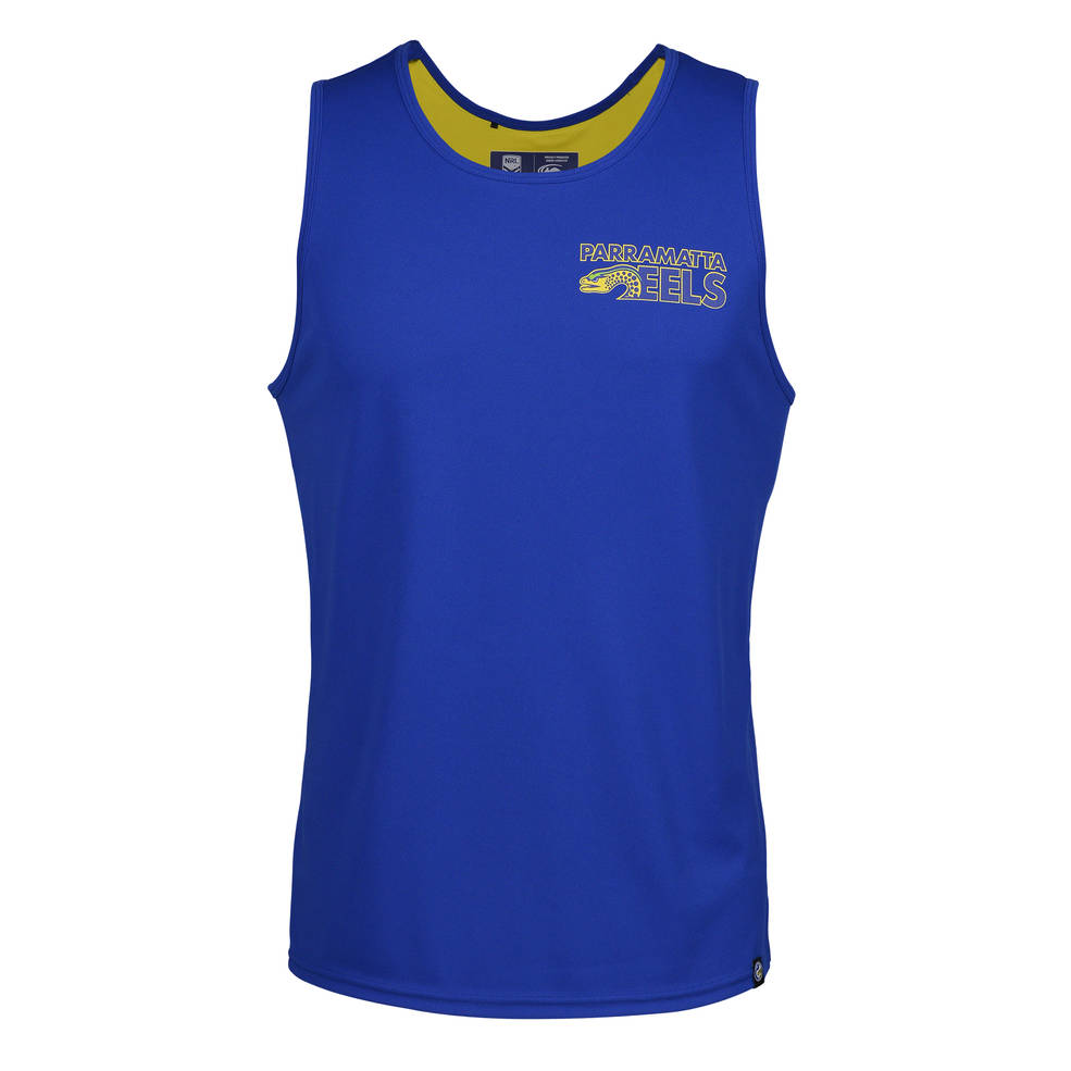 PARRAMATTA EELS MENS PERFORMANCE SINGLET0