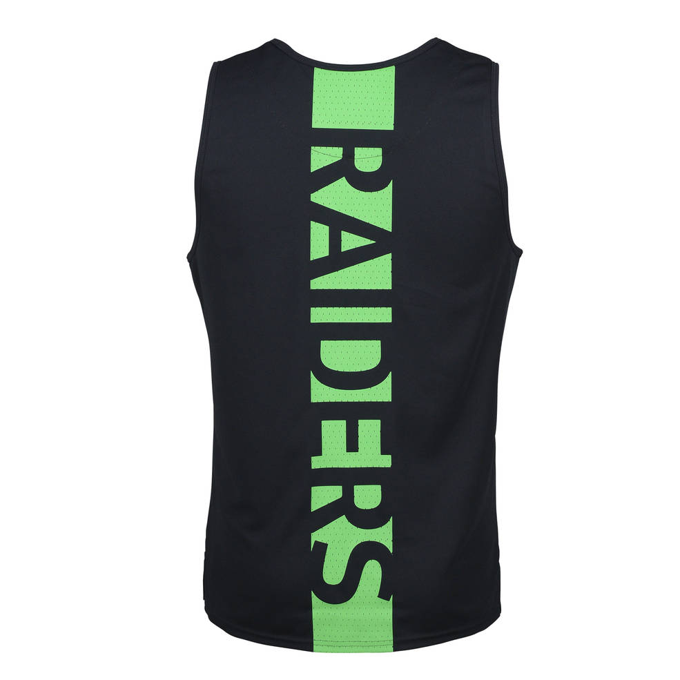 CANBERRA RAIDERS MENS PERFORMANCE SINGLET1