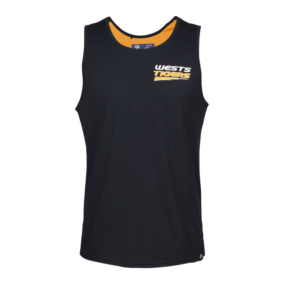 WESTS TIGERS MENS PERFORMANCE SINGLET0