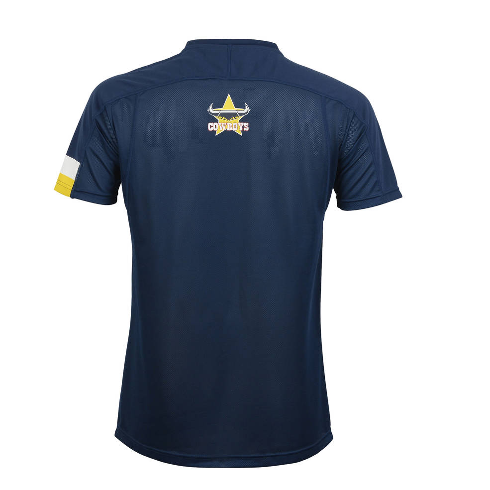 NTH QLD COWBOYS MENS PERFORMANCE TEE1