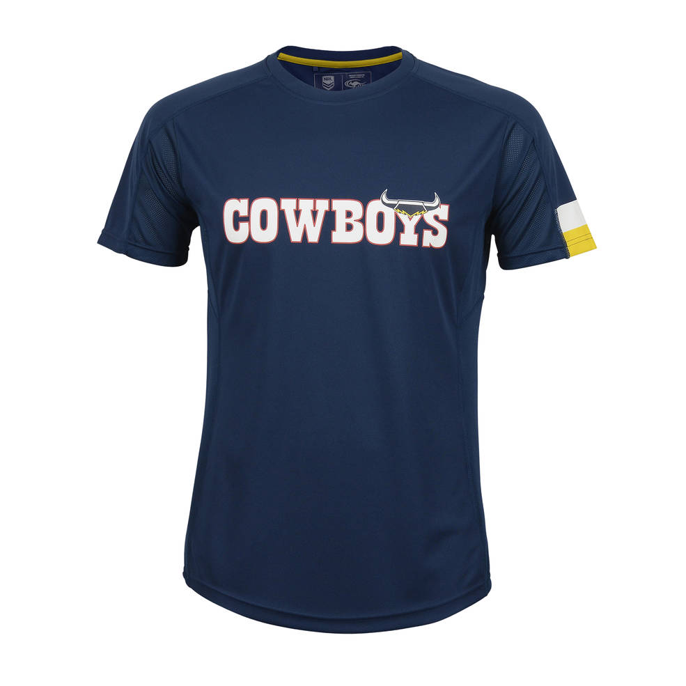 NTH QLD COWBOYS MENS PERFORMANCE TEE0