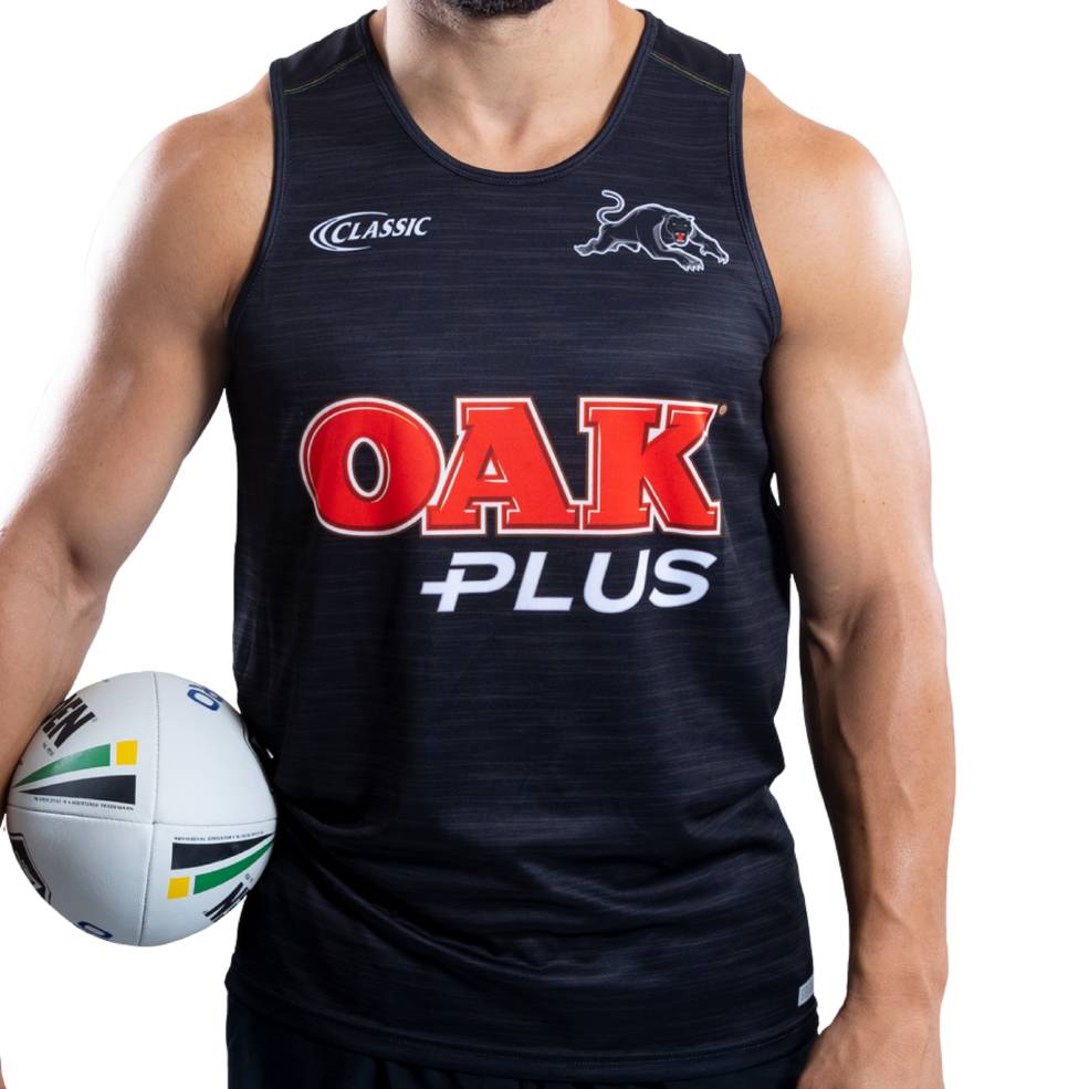 PENRITH PANTHERS YOUTH TRAINING SINGLET0