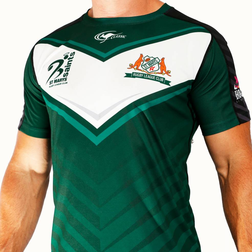 ST MARYS SAINTS PLUS SIZE TRAINING TEE0
