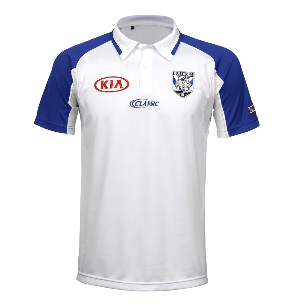 CANTERBURY BULLDOGS MENS COACHES MEDIA POLO0