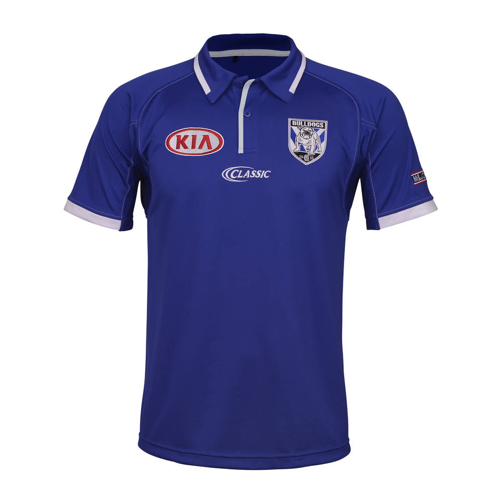 CANTERBURY BULLDOGS MENS MEDIA POLO0