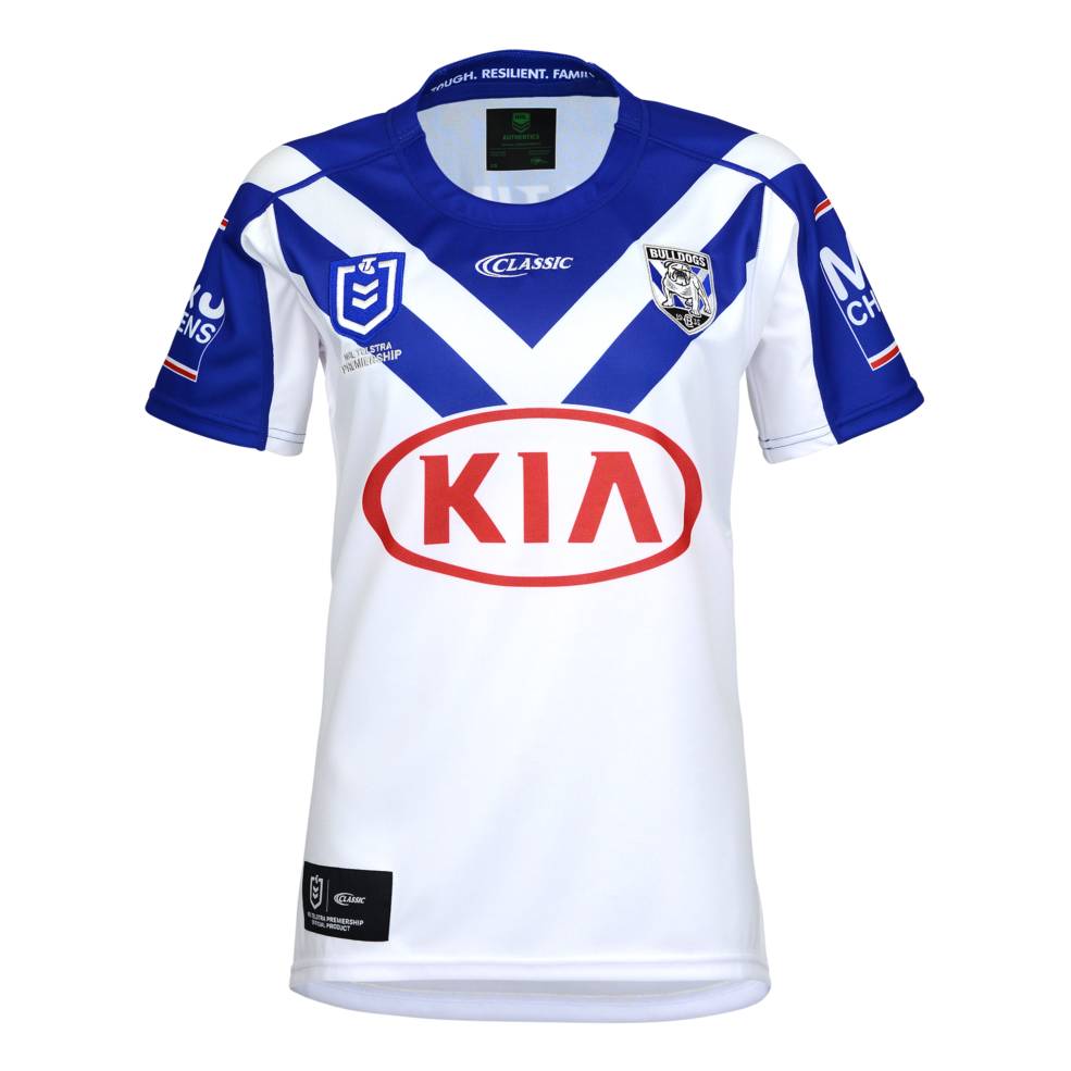 CANTERBURY BULLDOGS LADIES HOME JERSEY0