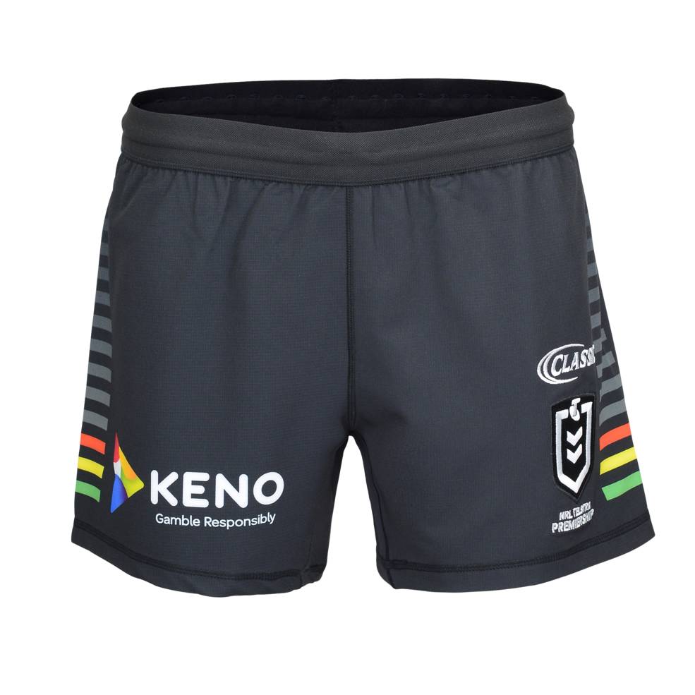 PENRITH PANTHERS REPLICA HOME SHORT0