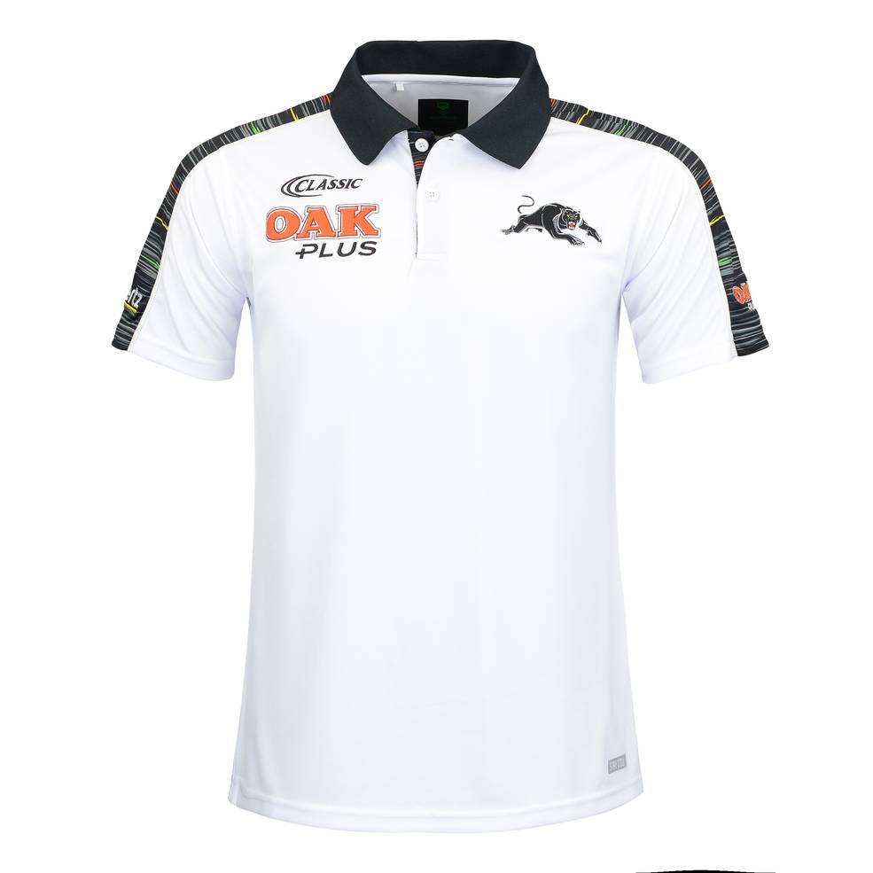 PENRITH PANTHERS COACHES MEDIA POLO1