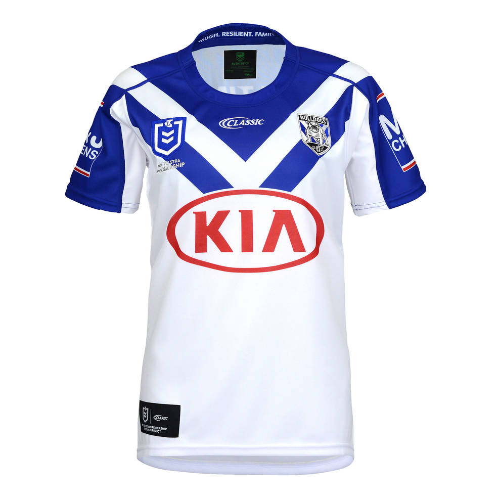 CANTERBURY BULLDOGS YOUTH HOME JERSEY0
