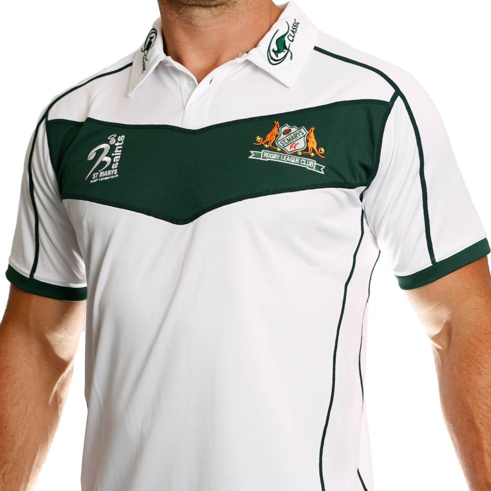 ST MARYS SAINTS SUPPORTER POLO PLUS SIZE0