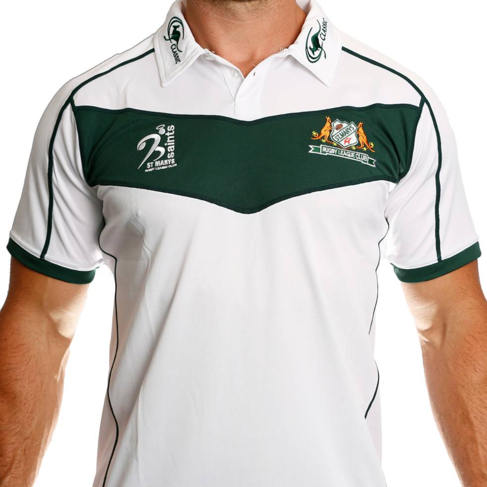 ST MARYS SAINTS SUPPORTER POLO PLUS SIZE1