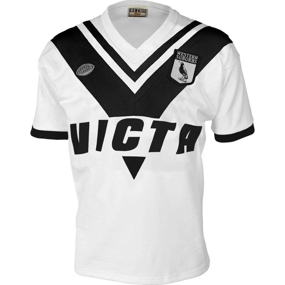 WESTERN SUBURBS MAGPIES 1978 ALTERNATIVE HERITAGE JERSEY0