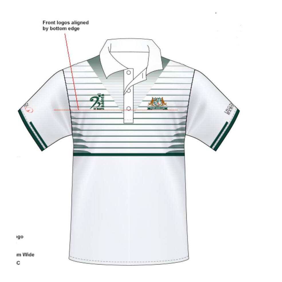 ST MARYS WHITE CLUB POLO0