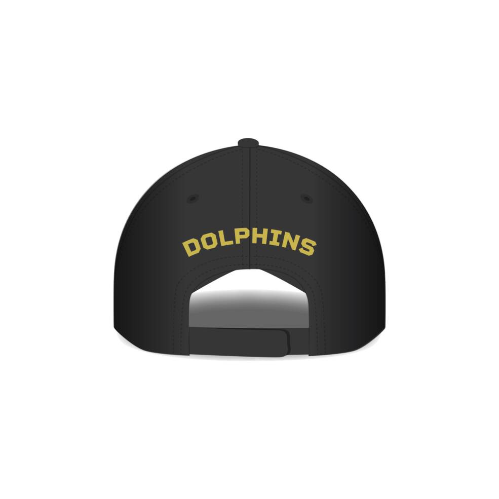 DOLPHINS BLK LAUNCH CAP1