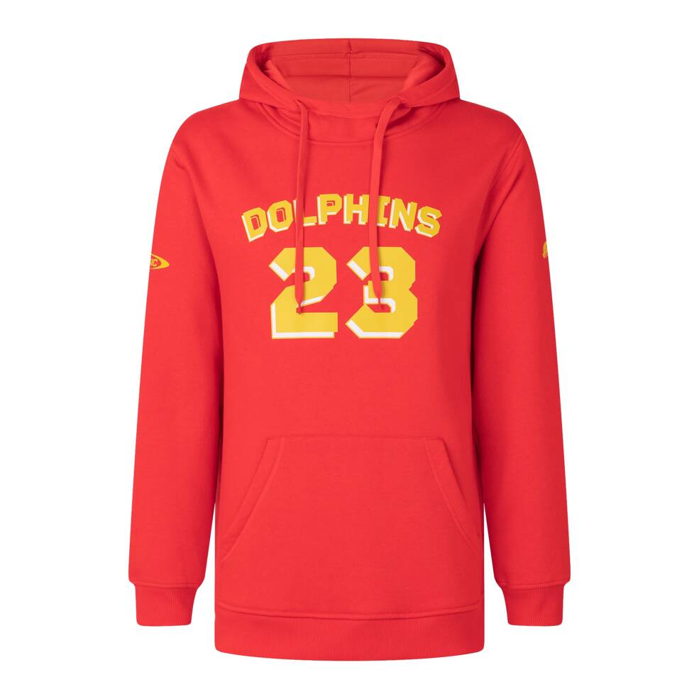 2022 YOUTH DOLPHINS RED STREETWEAR HOODIE0