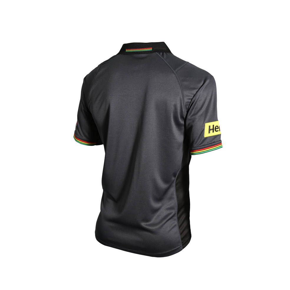PENRITH PANTHERS MENS MEDIA POLO1