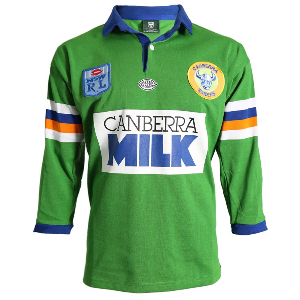 CANBERRA RAIDERS 1994 HERITAGE JERSEY0