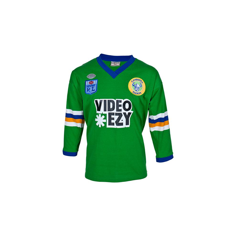 CANBERRA RAIDERS 1990 HERITAGE JERSEY0