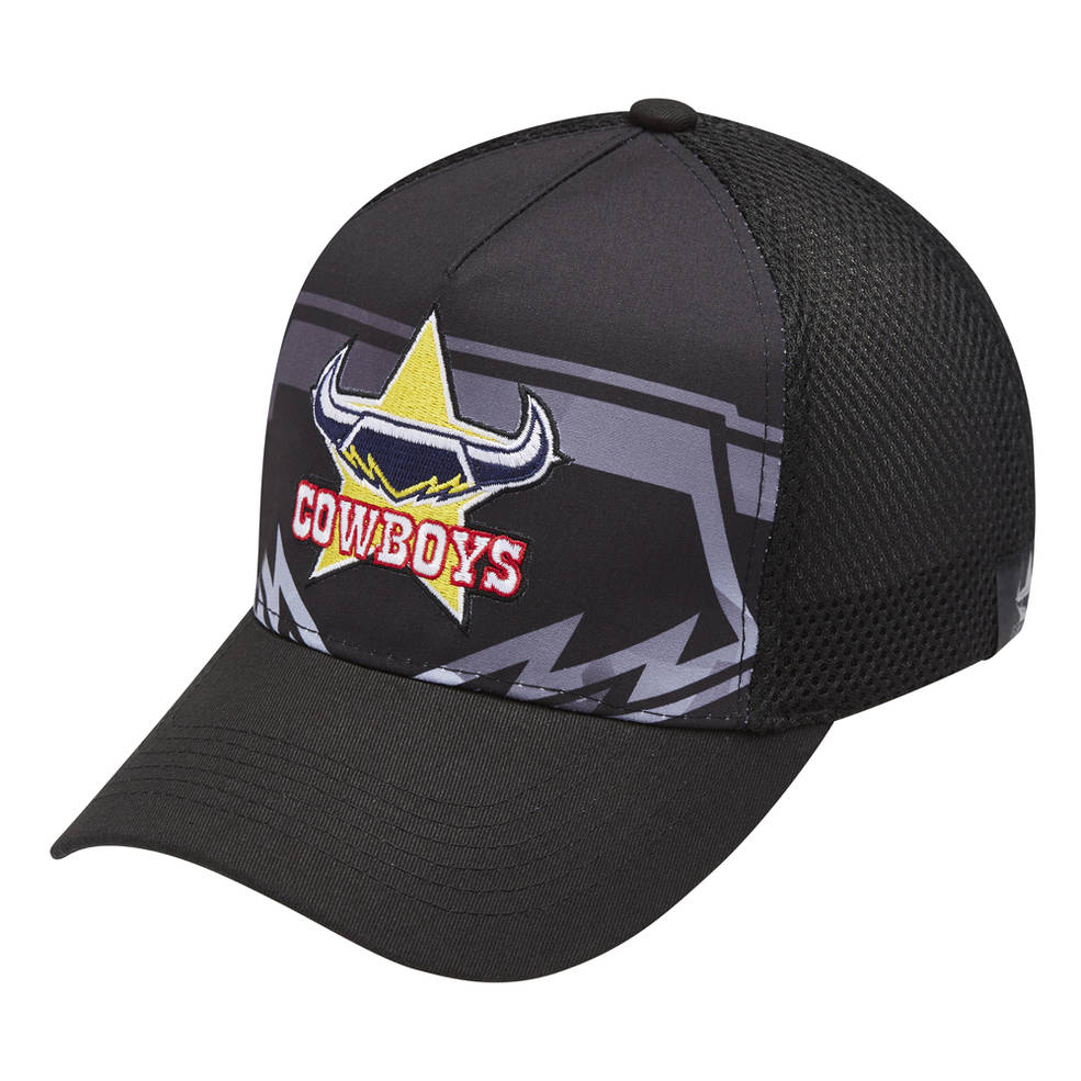 NTH QUEENSLAND COWBOYS MENS MESH BASEBALL CAP0